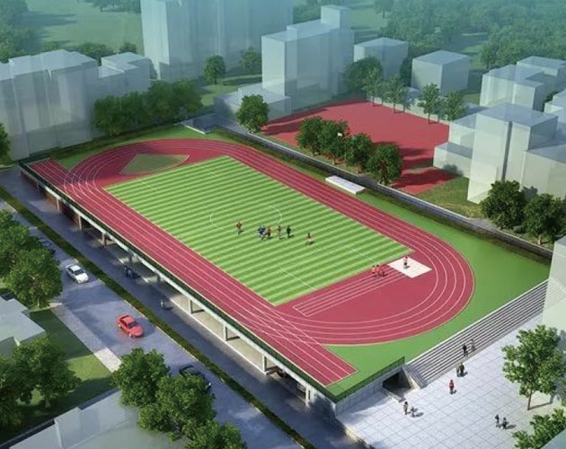 呼和浩特市新城區落鳳街小學操場維修改造工程